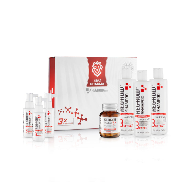 Regrow Hair Saç Ekimi Sonrası 3 Aylık Kullanım Set