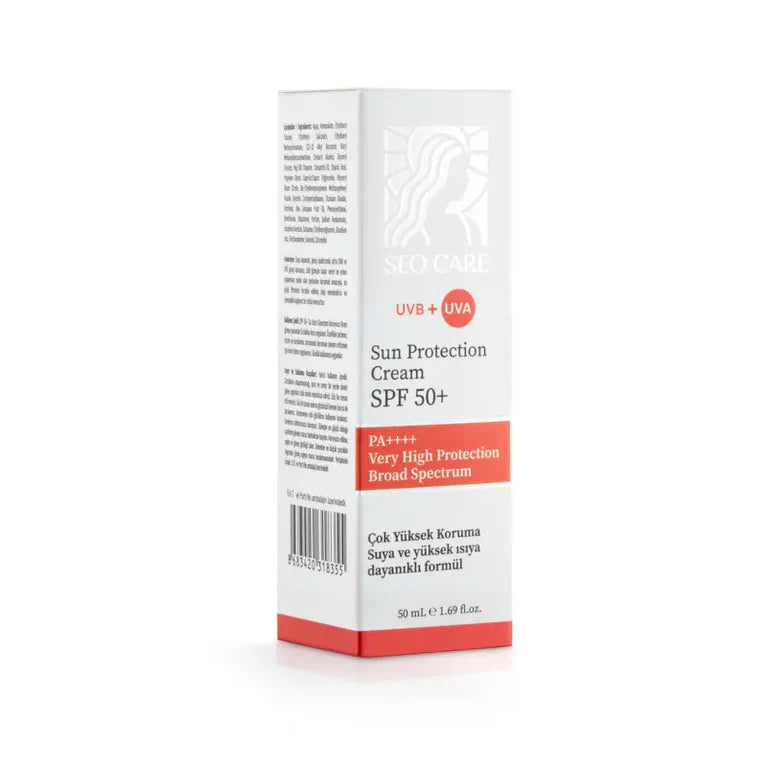 Spf50+ Pa++++ UVA UVB Yüksek Korumalı Güneş Kremi
